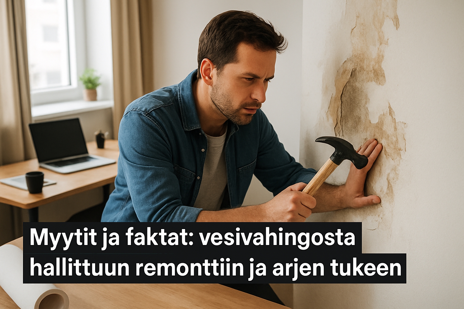 Myytit ja faktat: vesivahingosta hallittuun remonttiin ja arjen tukeen