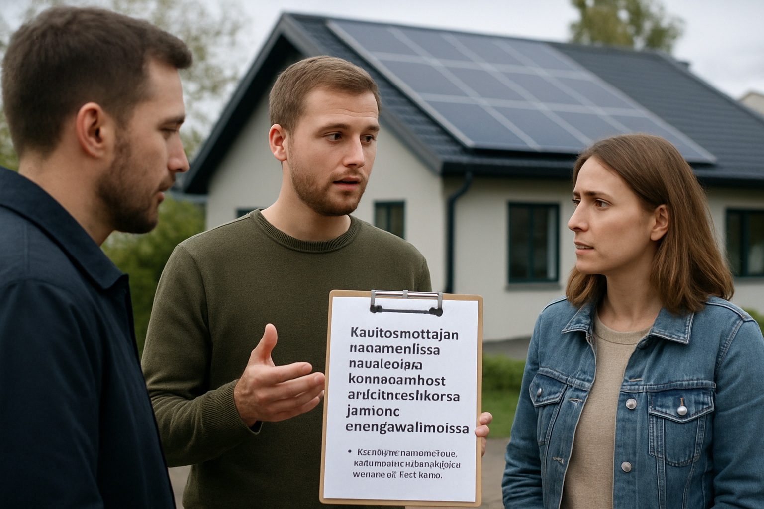 Käyttöönottajan tarkistuslista: näin vältät kompastukset aurinkosähkössä ja kodin energiavalinnoissa